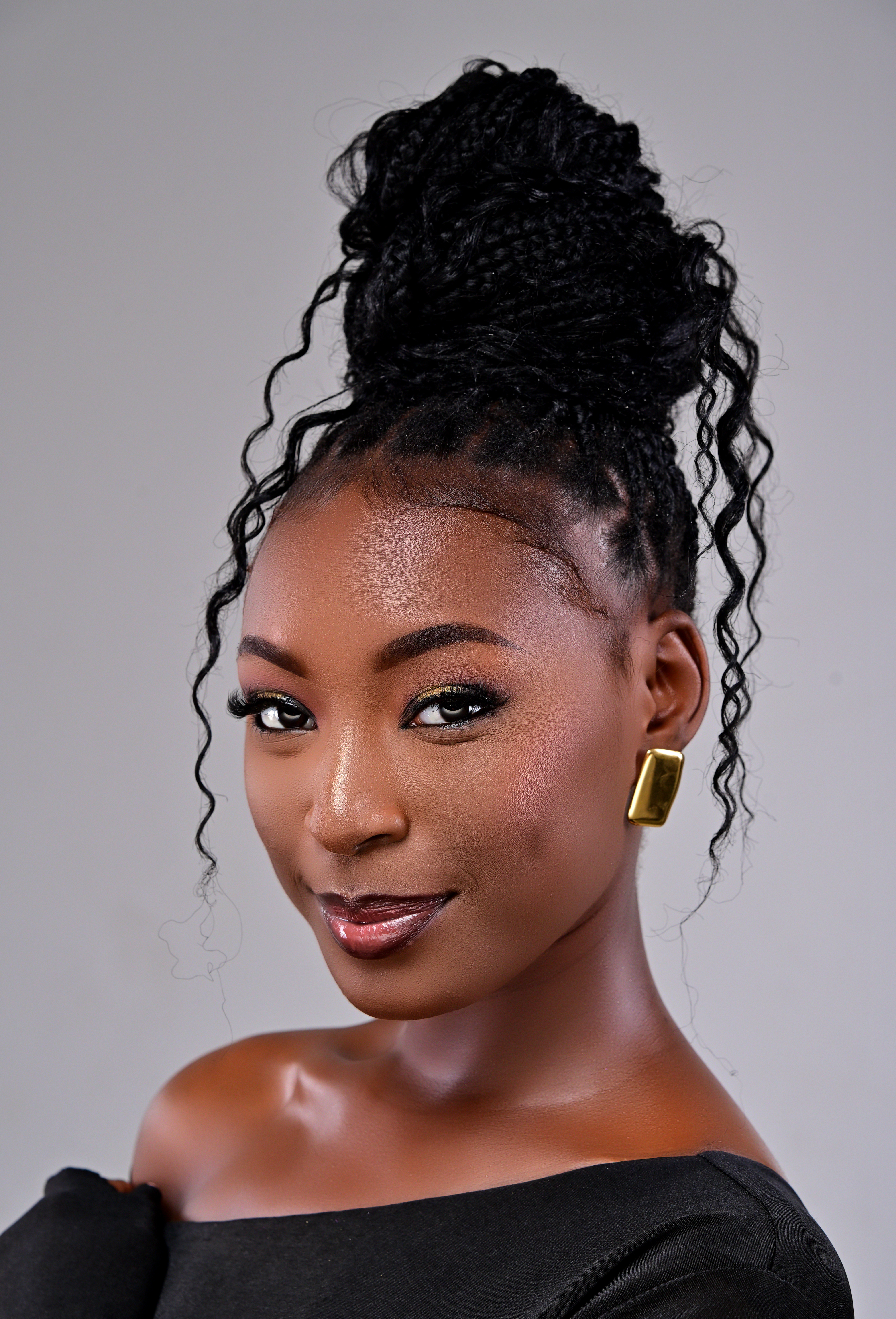Editorial studio portrait